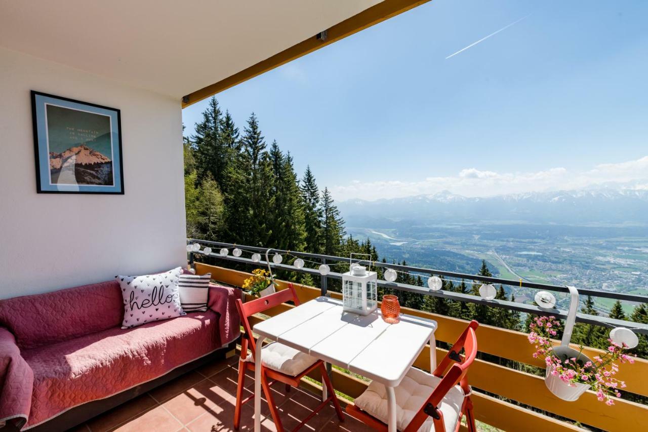 Mooki Mountain & Pool Gerlitzen Apartment Kanzelhohe Eksteriør billede